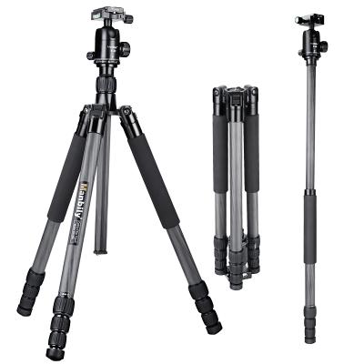 China Manbily CZ-309 Portable Flexible Carbon Fiber Professional Tripod With Tripod Ball Head Tripod For Camera for sale