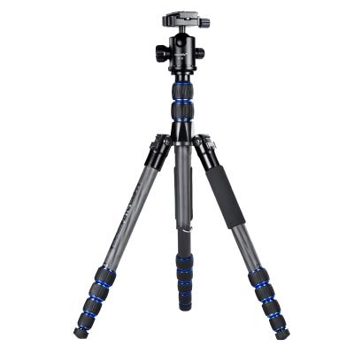 China Professional Digital Camera Manbily CZ-302 Carbon Fiber Tripod Digital Camera Tripod With Tripod Ball Head for sale