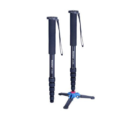 China A-666+M-1Manbily PORTABLE Wholesale Aluminum Lightweight Stand Combo Tripod Monopod Professional Monopod for sale