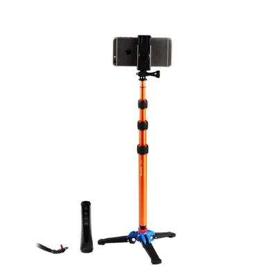 China Manbily Photography Aluminum Selfie Equipment Stick S-600 Selfie Stick With Foldable Stand For Smart Phones for sale