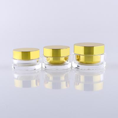 China BEAUTY PACKAGING Acrylic Bottle 15g 30g 50g Luxury Acrylic Cosmetic Skin Care Bottles Acrylic Skin Care Bottle for sale