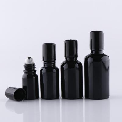 China Cosmetic made of black ball bearing bottle features high quality materials of various for sale