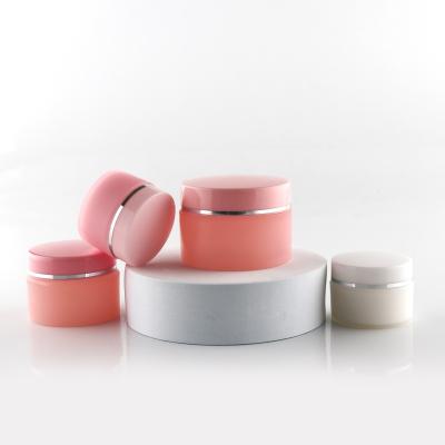 China Cheap Hot Sale Cosmetic Exquisite Convenient Easy To Use Pink Cream Bottle for sale