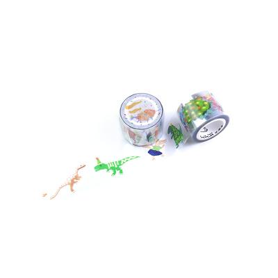 China Repeat Peeling Tape China Wholesale Custom Dinosaur Scrapbooking Tape For Kids for sale