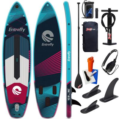 China Entroffy SUP Unisex Inflatable Surfing Paddle Board All Around Soft SUP Surfboard With Nice Price for sale