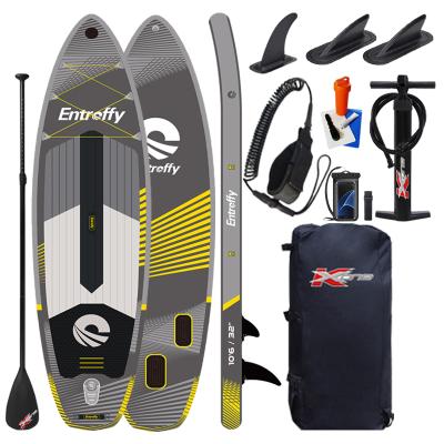 China Zebec Entroffy China Supplier Customized Cheap Foam Inflatable Tandem Surfboards Tandem Sup Unisex For Surfer for sale