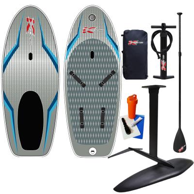 China Zebec kxone water scooter unisex hydrofoil surfboard windsurf board surfing inflatable sip board with nice price for sale