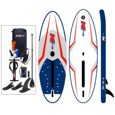 China Zebec Woosung Adults Stand Up Paddle Surf Inflatable Windsurf Board To Inflate Wind Surf Board For Sale for sale