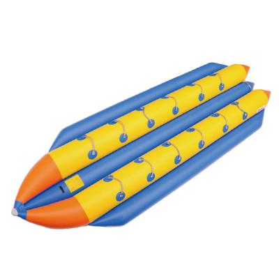 China Factory sale Zebec Kxone good quality hot goods 10 person waterpark inflatable water banana boat for sea amusement customer size for sale