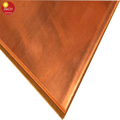 China Electrical C11000 Tinned Copper Strip / Pure Copper Sheet 3mm for sale