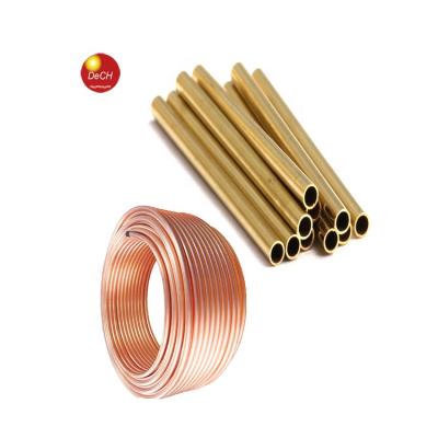 China China Customized Manufacture Customized Brass Pipe And Copper Tube Price Per Kg for sale