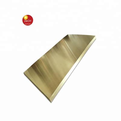 China H62 Electronic Yellow Antique Brass Leaf Plates For Decoration 1mm 2mm 3mm 4mm for sale