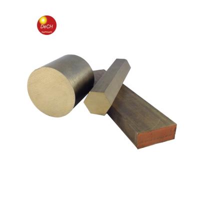 China Easy Cut Customized Industry Brass Alloy Round Bars Thin / Brass Rod Metals for sale