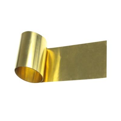 China High Precision C2600 CuZn30 Electronic Brass Strip For Barometer Spring for sale