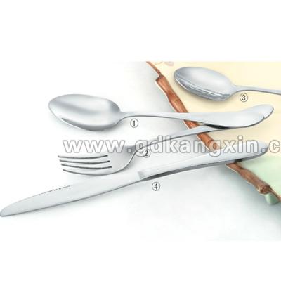 China Sustainable Simple Style Stainless Steel Dinnerware Set Cutlery Set for sale