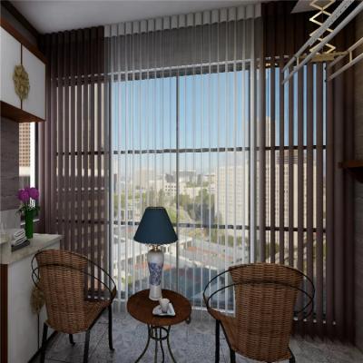 China High Quality Luxury Korean Washable Pure Vertical Window Shades for sale