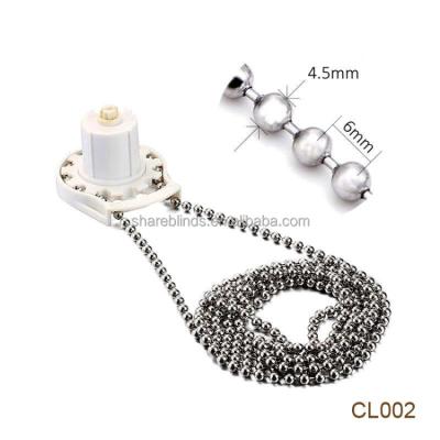 China Blind Wholesale High Quality Stainless Steel Metal Ball Bead Chain For Blind for sale