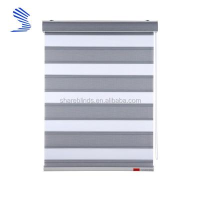 China High End New Style New Style Semi Blackout Roll Up Zebra Blind Blind Fabric for sale