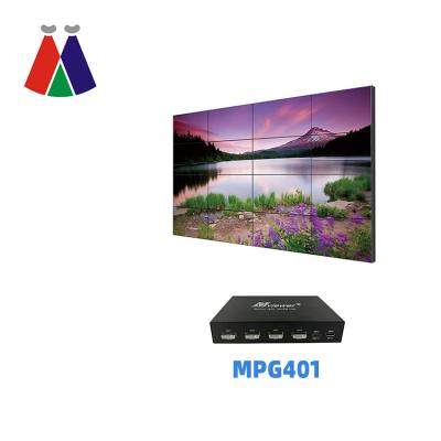 China LED 4K splicing processor MPG401 4K60Hz input and multi-channel 2K  acquisition Video processor MPG401 for sale