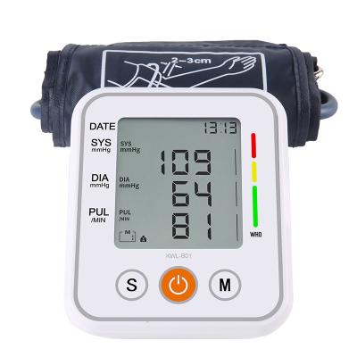 China Automatic Health Home Self Test Medical Arm Digital Blood Pressure Monitor Heart Rate Sphygmomanometer BP Monitor for sale