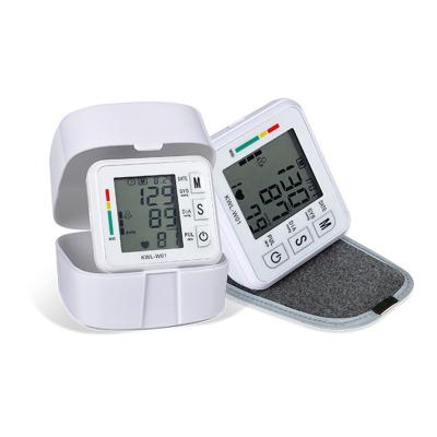 China Factory price home blood pressure self test electronic digital monitor with LCD digital display for sale