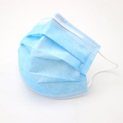 China USA Adult Standard Level 1 Earloop 3 Ply Non-Sterile BFE >95% Disposable Medical Mask for sale