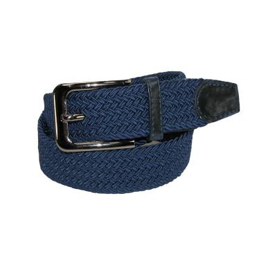 China Elstic Elastic Stretch Belt Mens Navy Blue Belts Pants Waistbands In Stock for sale