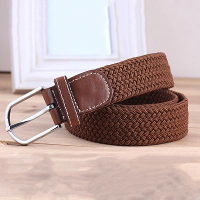 China Elstic Stretch Belt Make Braided Rope Belt For Men for sale