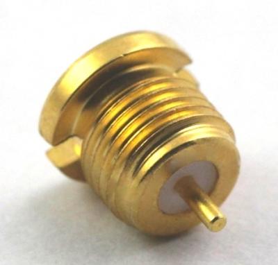 China Conectores del Smp del conector macho de SMP RF de la serie mini con el oro de cobre amarillo plateado en venta