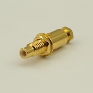 China Stecker-Mann 50 Ohm SMC-Rf-Verbindungsstück-Schutzwand-Gold überzogen für Koaxialkabel zu verkaufen