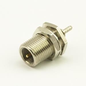 China Enchufe recto coaxial de la encrespadura del conector FME del honor RG178 RF 50 ohmios en venta