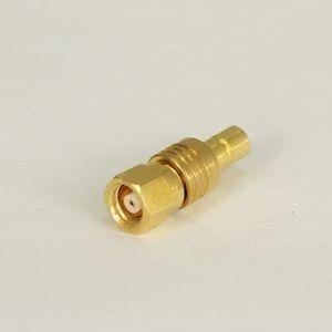 China Homem de 50 gigahertz SMB do ohm DC-4 ao chapeamento de ouro fêmea do adaptador de SMC rf à venda