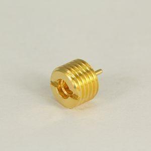 China Male Female Bulkhead MCX Cable Connector / 75 Ohm MCX Connector for sale