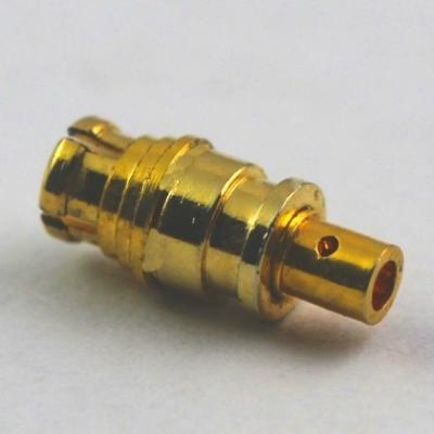 China Ouro de bronze de alta frequência do conector coaxial de SMP chapeado com os cabos coaxiais à venda