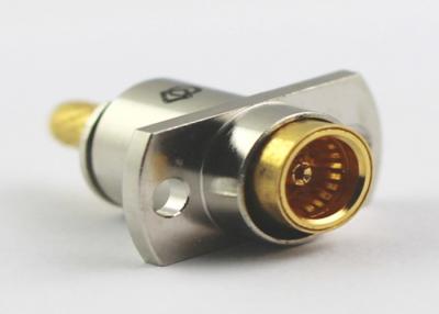 China Coaxial BMA RF Connector Gold Plated Up To 18GHz With Coaxial Cables for sale