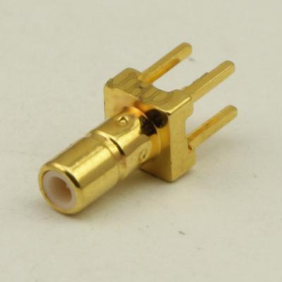 China PWB que monta el conector de SSMB/el oro masculino del conector coaxial 50Ohm plateados en venta