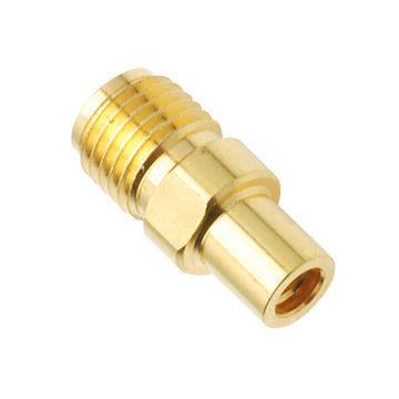 China Koaxialstecker SMA Jack zum Adapter-Messingkörper SMPs Jack mit Gold überzogenem ISO9001 zu verkaufen