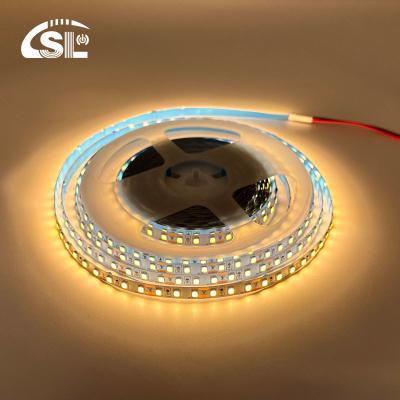 China 115lm/w 80Ra 12v 8mm 120leds 3000k Warm White High Brightness Flexible 35 Copper Smd2835 Led Strip Lighting for sale