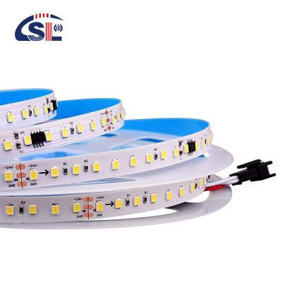 China 12v24v 8mm 120leds 4000K Natural Electroplate SMD2835 led strip light with Dimmer for sale