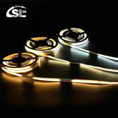 China Product Weight（kg） 0.06 LED Strip Light 12v24v 8mm 608leds 3000K-6500K COB SMD2835 for sale