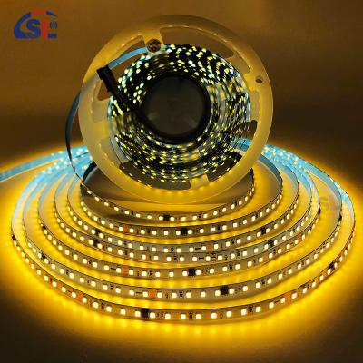 China Residential LED Light Strip DC12V 24V SMD2835 Electroplate PCB 120Ds 8mm Ra 80 3000K for sale