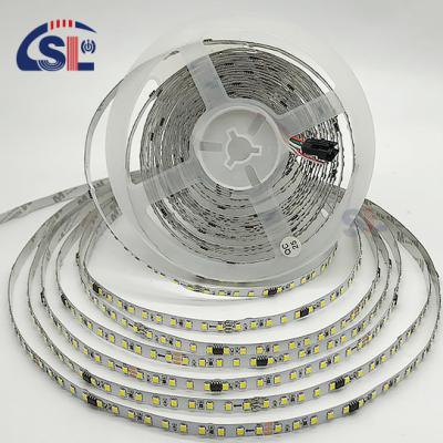 China DC12V / 24V SMD2835 Electroplate PCB 240Ds 8mm Ra 80 4000K LED Light Strip for Home for sale