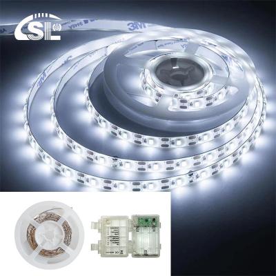 China DC 24V 5V 120LEDs 8mm 6500K White High Brightness Flexible Electroplate SMD2835 LED Strip Light for sale