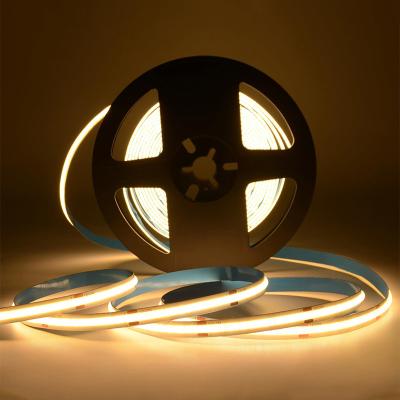 China DC12V24V 8mm10mm 480Leds 3000K4000K6500K Warm Natural White flexible COB Led Strip Light for sale