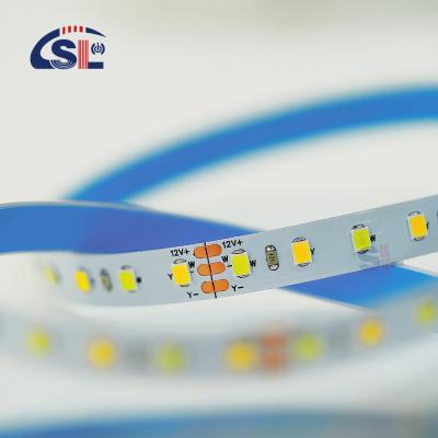 China 120leds CCT Led Strip Light 2700k-6500k 5/10M/Roll 12/24V DC Input Voltage DC 24V for sale