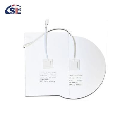 China 300x400mm Square Mirror Heating Pad Stick Behind the Mirror Electronic Defogger Film for sale