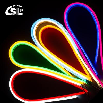 China Silicone Extrusion Neon Lights 110V 127V 220V IP65 Waterproof 120leds/m SMD 2835 Led for sale