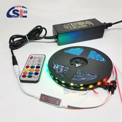 China 21 Key RF WS2811/WS2812B Slide Light Strip With LED Dimming Controller L 87*W40*7MM 2- for sale