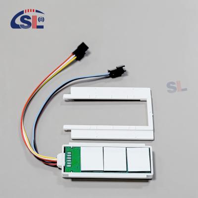 China DC12V 12W Split Three Buttons Stepless Dimming Touch Sensor for Bathroom Led Mirror for sale