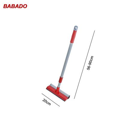 China BABADO Viable Hot Sale Silicone Squeegee Sponge Window Magic Squeegee Cleaner Scrubber Soft Rubber Glass Wiper for sale